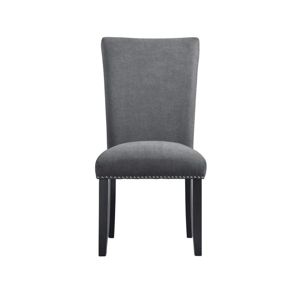 Stratton Standard Height Side Chair Set in Charcoal by Picket House Furnishings 6 Stratton Standard Height Side Chair Set in Charcoal by Picket House Furnishings - Image 6