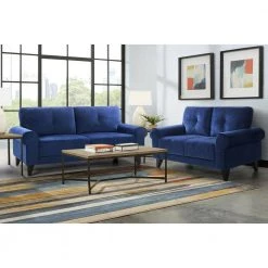 Atticus 58 in. Snorkel Polyester 2-Seater Loveseat by Picket House Furnishings 11 Atticus 58 in. Snorkel Polyester 2-Seater Loveseat by Picket House Furnishings -Picket House Furnishings Sales Store charcoal picket house furnishings loveseats u 12525 4460 200 31 1000