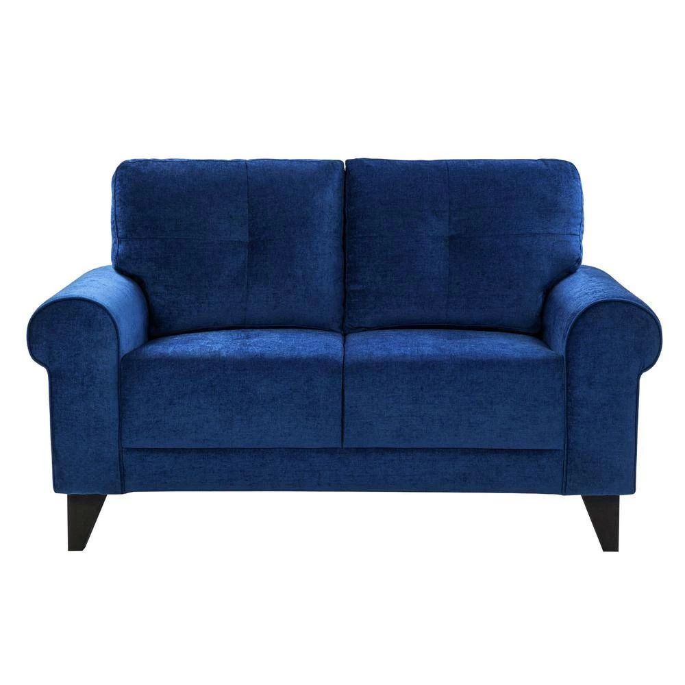 Atticus 58 in. Snorkel Polyester 2-Seater Loveseat by Picket House Furnishings 2 Atticus 58 in. Snorkel Polyester 2-Seater Loveseat by Picket House Furnishings - Image 2