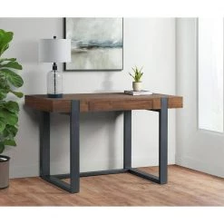 Elm 48 in. Rectangle Cherry Acacia 1 Drawer Computer Desk by Picket House Furnishings -Picket House Furnishings Sales Store cherry picket house furnishings computer desks a 12520 dk 31 1000