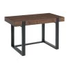 Elm 48 in. Rectangle Cherry Acacia 1 Drawer Computer Desk by Picket House Furnishings