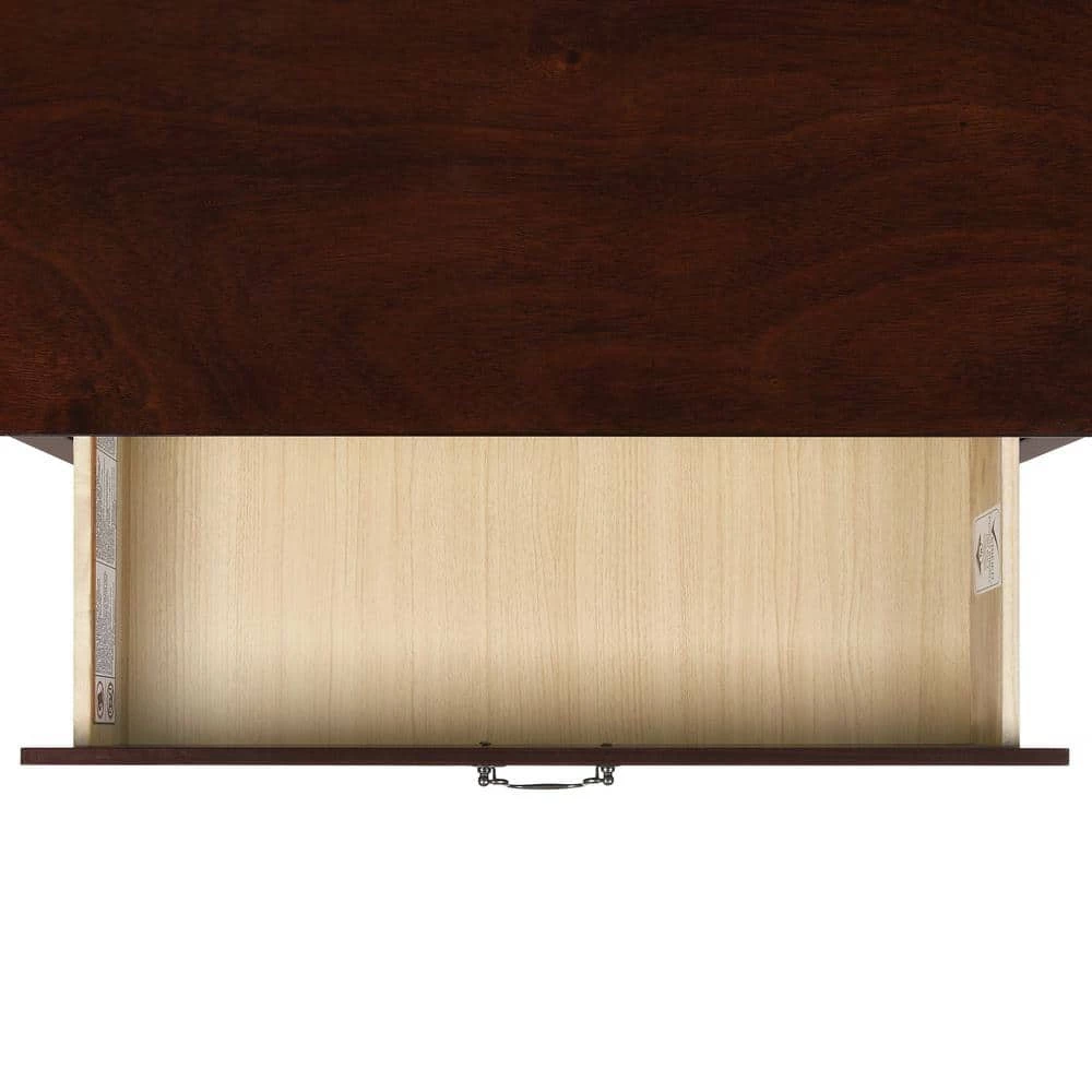 Ellington 18 in. H x 22 in. W x 16 in. D 2-Drawer Nightstand in Cherry by Picket House Furnishings 4 Ellington 18 in. H x 22 in. W x 16 in. D 2-Drawer Nightstand in Cherry by Picket House Furnishings - Image 4