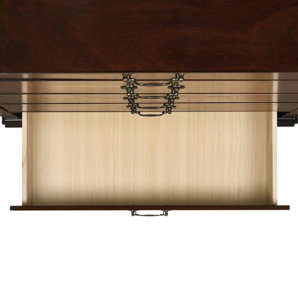 Ellington 18 in. H x 22 in. W x 16 in. D 2-Drawer Nightstand in Cherry by Picket House Furnishings 5 Ellington 18 in. H x 22 in. W x 16 in. D 2-Drawer Nightstand in Cherry by Picket House Furnishings - Image 5