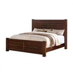 Danner Chestnut King Panel Bed by Picket House Furnishings