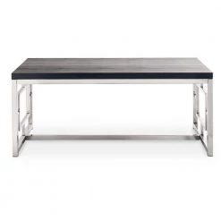 Harper 48 in. Chrome Large Rectangle Wood Coffee Table by Picket House Furnishings 10 Harper 48 in. Chrome Large Rectangle Wood Coffee Table by Picket House Furnishings -Picket House Furnishings Sales Store chrom picket house furnishings coffee tables cez100cte c3 1000