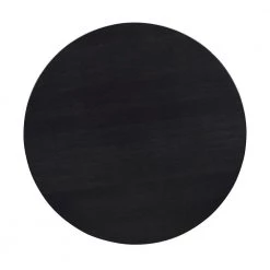 Kendall 36 in. Chrome/Black Medium Round Wood Coffee Table by Picket House Furnishings -Picket House Furnishings Sales Store chrome black picket house furnishings coffee tables ces100cte a0 1000