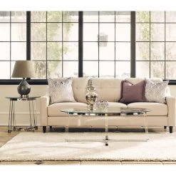 Sophia 2-Piece Clear/Chrome Occasional Table Set by Picket House Furnishings 19 Sophia 2-Piece Clear/Chrome Occasional Table Set by Picket House Furnishings -Picket House Furnishings Sales Store chrome picket house furnishings coffee tables clc1002pc 31 1000