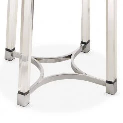 Sophia 2-Piece Clear/Chrome Occasional Table Set by Picket House Furnishings 17 Sophia 2-Piece Clear/Chrome Occasional Table Set by Picket House Furnishings -Picket House Furnishings Sales Store chrome picket house furnishings coffee tables clc1002pc fa 1000