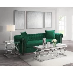 Katie Rectangle Mirrored 47 in. Coffee Table by Picket House Furnishings 15 Katie Rectangle Mirrored 47 in. Coffee Table by Picket House Furnishings -Picket House Furnishings Sales Store chrome picket house furnishings coffee tables ctpl100cte 31 1000