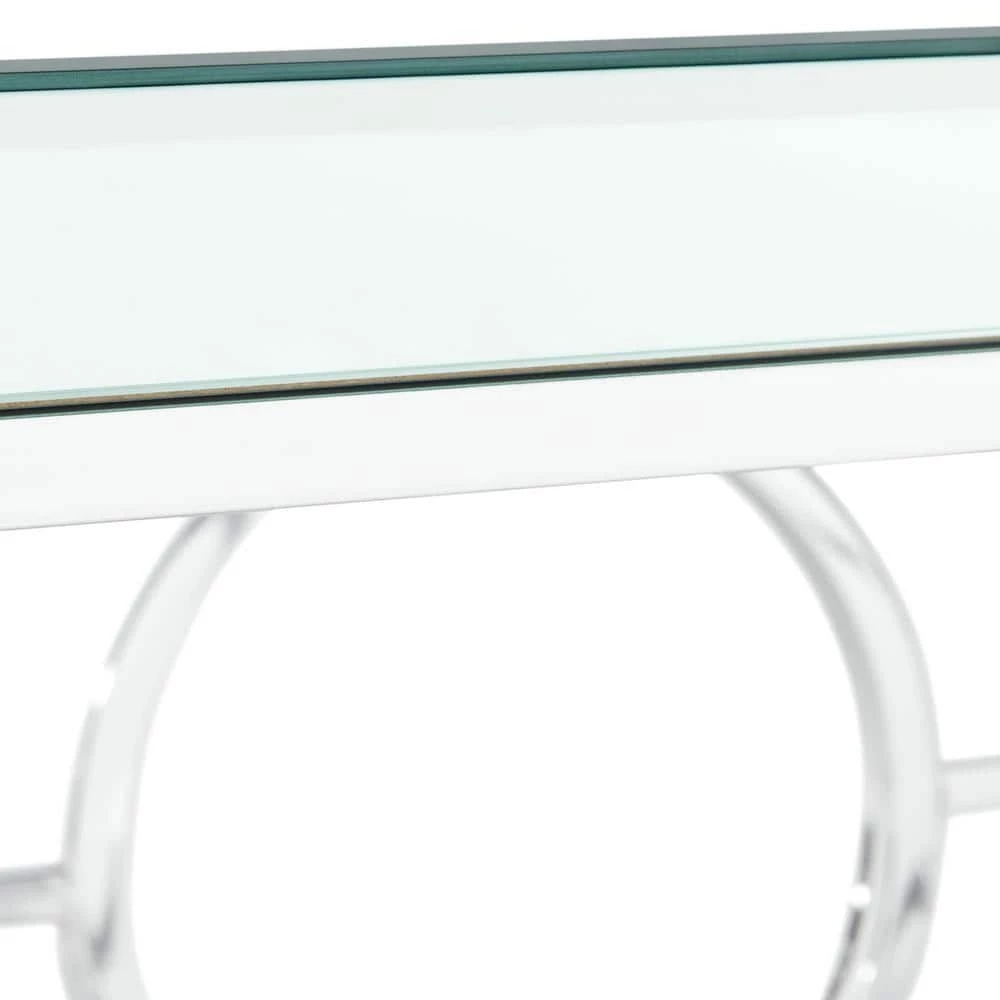 Katie Rectangle Mirrored 47 in. Coffee Table by Picket House Furnishings 7 Katie Rectangle Mirrored 47 in. Coffee Table by Picket House Furnishings - Image 7