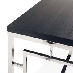 Harper Black/Chrome End Table by Picket House Furnishings 9 Harper Black/Chrome End Table by Picket House Furnishings -Picket House Furnishings Sales Store chrome picket house furnishings end side tables cez100ete 4f 1000