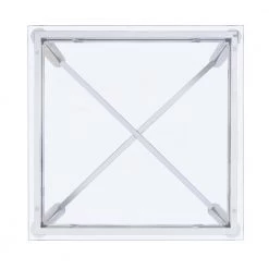 Monroe Clear Modern End Table by Picket House Furnishings 13 Monroe Clear Modern End Table by Picket House Furnishings -Picket House Furnishings Sales Store chrome picket house furnishings end side tables csv100ete 1d 1000