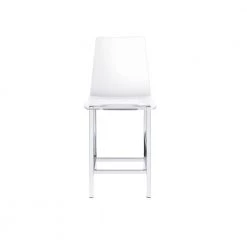 Crystal 30 in. Clear High Back Metal Frame Bar Stool with Acrylic Seat (Set of 2) by Picket House Furnishings -Picket House Furnishings Sales Store clear picket house furnishings bar stools cdzn100csc 4f 1000
