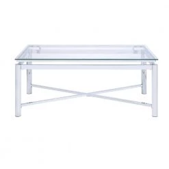 Monroe 48 in. Clear Large Rectangle Glass Coffee Table by Picket House Furnishings 12 Monroe 48 in. Clear Large Rectangle Glass Coffee Table by Picket House Furnishings -Picket House Furnishings Sales Store clear picket house furnishings coffee tables csv100cte c3 1000