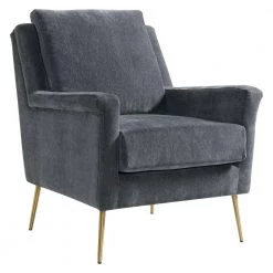 Lincoln Arm Chair in Coal by Picket House Furnishings -Picket House Furnishings Sales Store coal picket house furnishings accent chairs ucb1743100e 40 1000