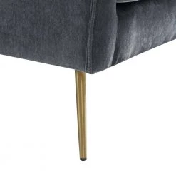 Lincoln Arm Chair in Coal by Picket House Furnishings -Picket House Furnishings Sales Store coal picket house furnishings accent chairs ucb1743100e fa 1000
