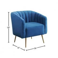 Cobalt Lucia Arm Chair by Picket House Furnishings 13 Cobalt Lucia Arm Chair by Picket House Furnishings -Picket House Furnishings Sales Store cobalt picket house furnishings accent chairs u 17120 1815 100e 40 1000