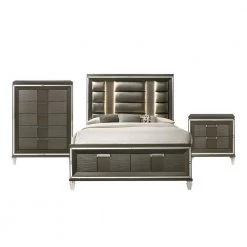 Charlotte 3-Piece Copper King Storage Bedroom Set by Picket House Furnishings