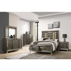 Charlotte 4-Piece Copper Queen Storage Bedroom Set by Picket House Furnishings -Picket House Furnishings Sales Store copper picket house furnishings bedroom sets tn600qb4pc 31 1000