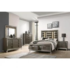 Charlotte Copper Queen Storage Bed by Picket House Furnishings -Picket House Furnishings Sales Store copper picket house furnishings panel beds tn600qb 31 1000