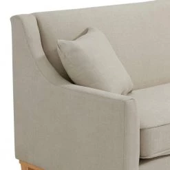 Moxie 81 in. Linen Hemp 3-Seater Sofa With Distressed Frame by Picket House Furnishings -Picket House Furnishings Sales Store cotton picket house furnishings sofas couches u 15130 3056 300e 1f 1000