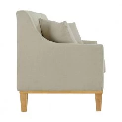 Moxie 81 in. Linen Hemp 3-Seater Sofa With Distressed Frame by Picket House Furnishings -Picket House Furnishings Sales Store cotton picket house furnishings sofas couches u 15130 3056 300e 4f 1000