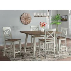 Bedford 24 in. High Back Counter Height Side Chair Set in Natural (Set of 2) by Picket House Furnishings 17 Bedford 24 in. High Back Counter Height Side Chair Set in Natural (Set of 2) by Picket House Furnishings -Picket House Furnishings Sales Store cream natural picket house furnishings bar stools dep400csc 31 1000