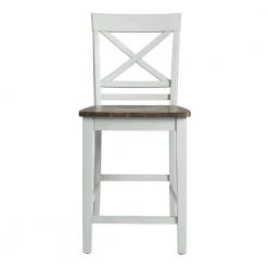 Bedford 24 in. High Back Counter Height Side Chair Set in Natural (Set of 2) by Picket House Furnishings 12 Bedford 24 in. High Back Counter Height Side Chair Set in Natural (Set of 2) by Picket House Furnishings -Picket House Furnishings Sales Store cream natural picket house furnishings bar stools dep400csc 4f 1000