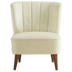 Corbin Tufted Armless Accent Chair in Cream by Picket House Furnishings -Picket House Furnishings Sales Store cream picket house furnishings accent chairs uhf290101wle c3 1000
