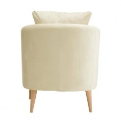 Zoe Accent Arm Chair with Wooden Legs in Cream by Picket House Furnishings 19 Zoe Accent Arm Chair with Wooden Legs in Cream by Picket House Furnishings -Picket House Furnishings Sales Store cream picket house furnishings accent chairs ujs290101wle 1f 1000