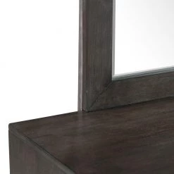 Holland 6-Drawer Dresser with Mirror in Dark Walnut by Picket House Furnishings 15 Holland 6-Drawer Dresser with Mirror in Dark Walnut by Picket House Furnishings -Picket House Furnishings Sales Store dark walnut picket house furnishings dressers sy600drmr 1f 1000