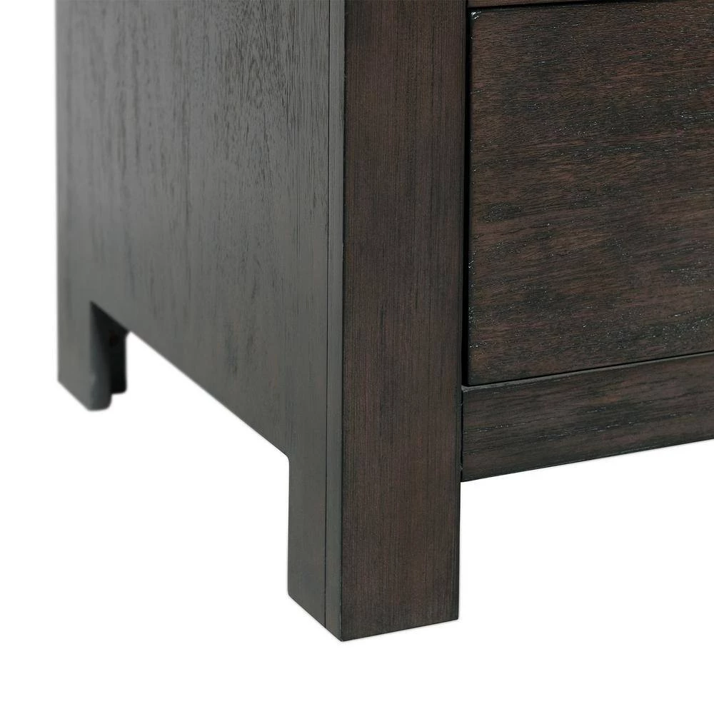 Holland 6-Drawer Dresser with Mirror in Dark Walnut by Picket House Furnishings 8 Holland 6-Drawer Dresser with Mirror in Dark Walnut by Picket House Furnishings - Image 8