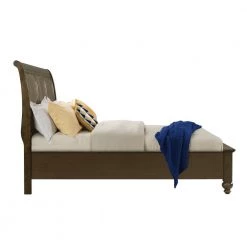 Channing Dark Walnut King 2-Drawer Storage Bed by Picket House Furnishings -Picket House Furnishings Sales Store dark walnut picket house furnishings platform beds ch600kb 40 1000