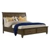 Channing Dark Walnut King 2-Drawer Storage Bed by Picket House Furnishings