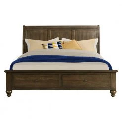 Channing Dark Walnut King 2-Drawer Storage Bed by Picket House Furnishings -Picket House Furnishings Sales Store dark walnut picket house furnishings platform beds ch600kb c3 1000