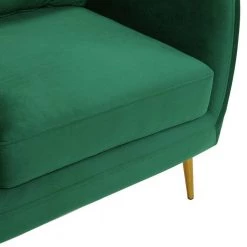 Zuri Accent Arm Chair with Gold Legs in Emerald by Picket House Furnishings -Picket House Furnishings Sales Store emerald picket house furnishings accent chairs ujs294101mle 76 1000