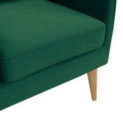 Zoe Accent Arm Chair with Wooden Legs in Emerald by Picket House Furnishings -Picket House Furnishings Sales Store emerald picket house furnishings accent chairs ujs294101wle 76 1000