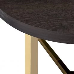 Melrose Brown 24 in. End Table by Picket House Furnishings -Picket House Furnishings Sales Store espresso gold picket house furnishings end side tables chp100ete 1f 1000