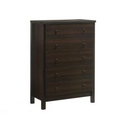 Cian 5-Drawer Chest in Espresso by Picket House Furnishings