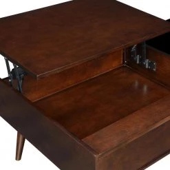 Morgan 48 in. Espresso Large Rectangle Wood Coffee Table with Lift Top by Picket House Furnishings -Picket House Furnishings Sales Store espresso picket house furnishings coffee tables cjtn400cte 77 1000