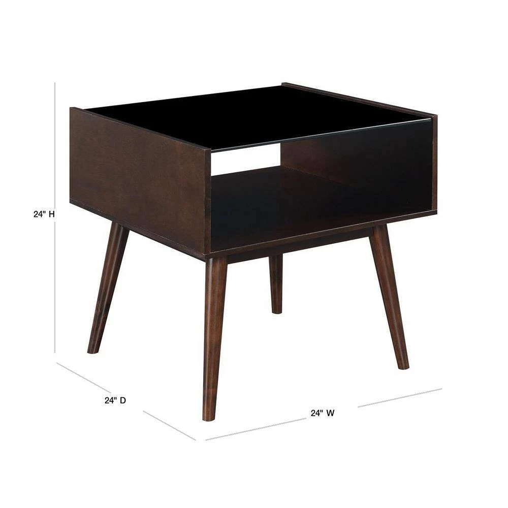 Morgan Espresso Mid-Century End Table by Picket House Furnishings 3 Morgan Espresso Mid-Century End Table by Picket House Furnishings - Image 3
