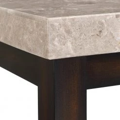 Caleb Espresso Marble-Top End Table by Picket House Furnishings -Picket House Furnishings Sales Store espresso picket house furnishings end side tables cks100ete c3 1000