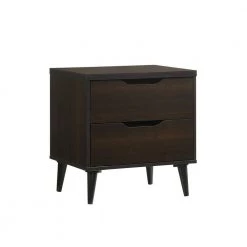 Cohen 25 in. H x 23 in. W x 18 in. D 2-Drawer Nightstand in Espresso by Picket House Furnishings