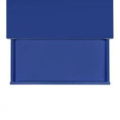 Estelle Glossy Blue Nightstand (27 H x 24 W x 18 D) by Picket House Furnishings -Picket House Furnishings Sales Store glossy blue picket house furnishings nightstands a 4964 ns 1f 1000