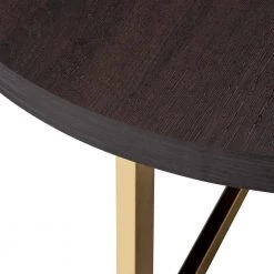 Melrose 36 in. Round Coffee Table by Picket House Furnishings 12 Melrose 36 in. Round Coffee Table by Picket House Furnishings -Picket House Furnishings Sales Store gold espresso picket house furnishings coffee tables chp100cte 44 1000