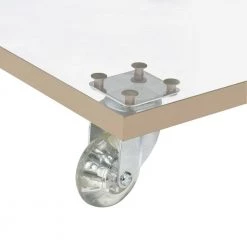 Peek Acrylic 13 in. Snack Table in Gold by Picket House Furnishings -Picket House Furnishings Sales Store gold picket house furnishings c tables cir700ste fa 1000