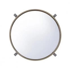 Monaco Gold/Slate Round End Table by Picket House Furnishings -Picket House Furnishings Sales Store gold slate picket house furnishings end side tables ceh100ete a0 1000