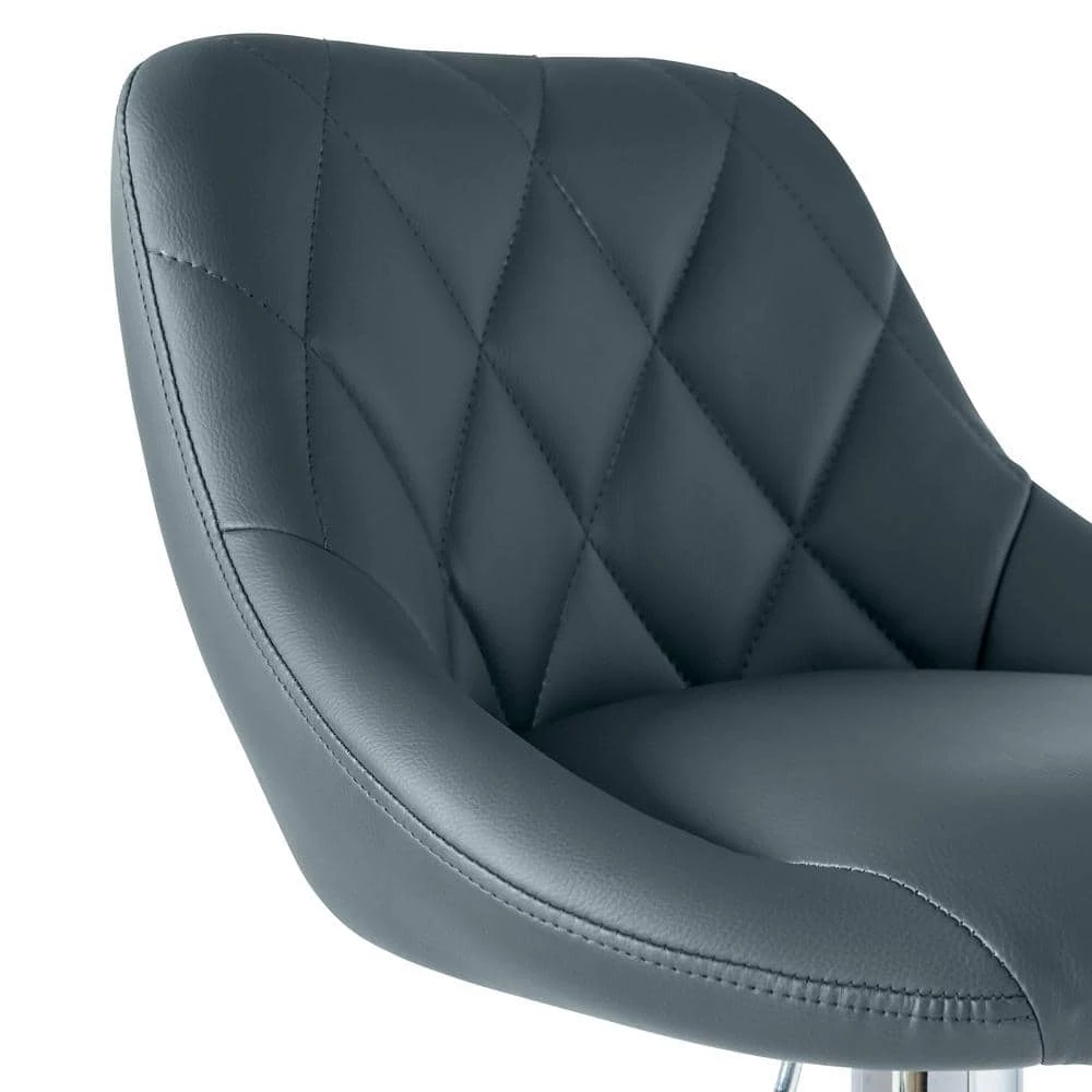 Baltimore Adjustable Gray Bar Stool (Set of 2) by Picket House Furnishings 7 Baltimore Adjustable Gray Bar Stool (Set of 2) by Picket House Furnishings - Image 7