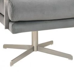 Garrett Gray Mid-Century Swivel Accent Chair by Picket House Furnishings -Picket House Furnishings Sales Store gray picket house furnishings accent chairs uka3204102swe 1d 1000