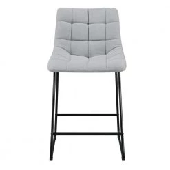 Richmond 25 in. Grey High Back Metal Counter Stool in Linen (Set of 2) by Picket House Furnishings 12 Richmond 25 in. Grey High Back Metal Counter Stool in Linen (Set of 2) by Picket House Furnishings -Picket House Furnishings Sales Store gray picket house furnishings bar stools bsh300cse 4f 1000